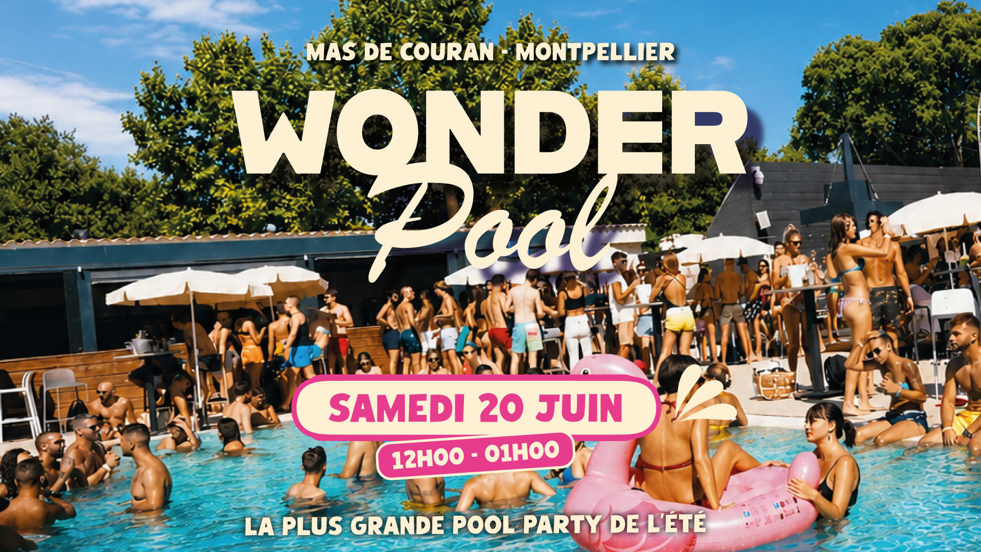 Wonder Pool - Le Mas De Couran - 20/06 Cover