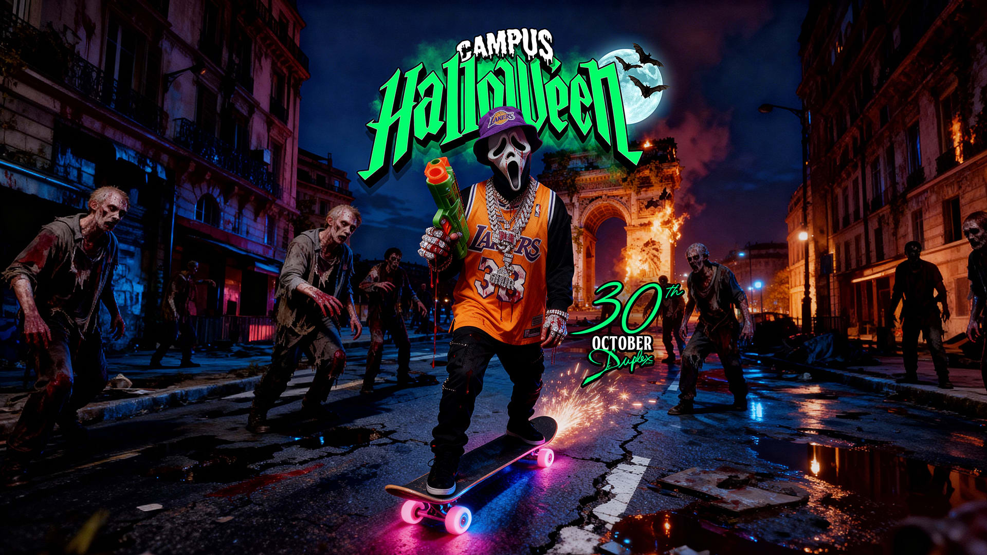 Halloween " Campus " ! 30.10 Cover