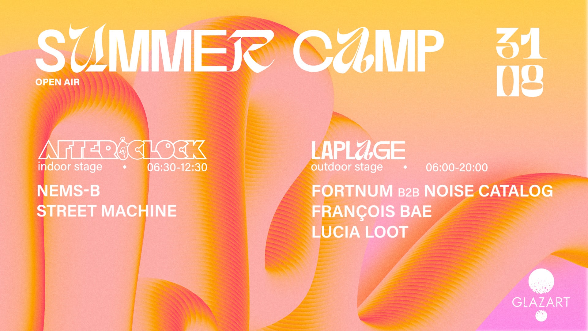 Summer Camp : After O'clock X Laplage #26 ⛱️☀️🚤(Open Air) Cover