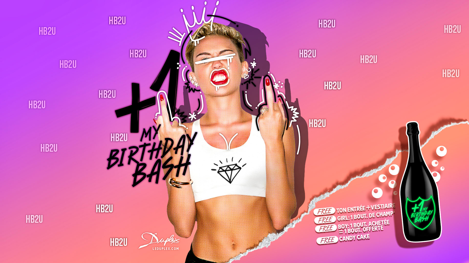 +1 My Birthday Bash ! 01.02 Cover