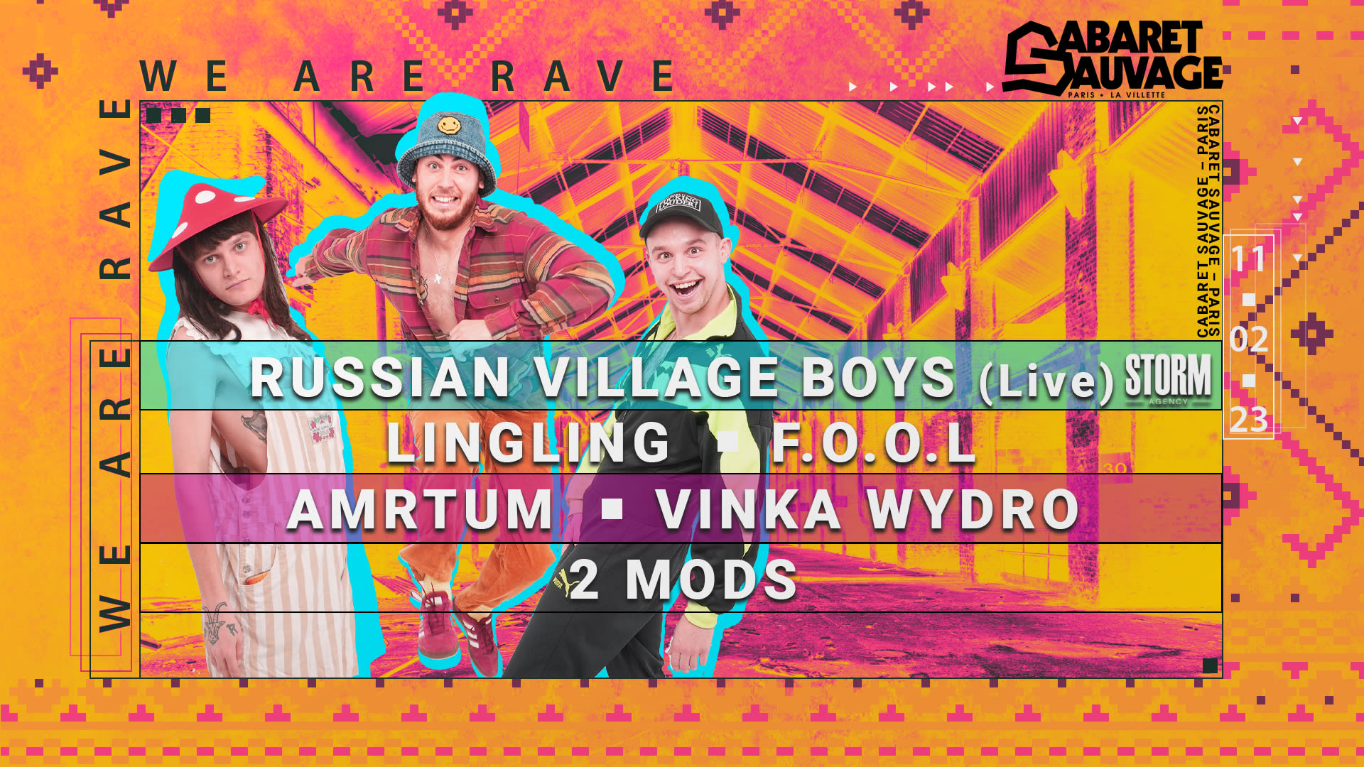 We Are Rave : Russian Village Boys / Ling Ling / F.O.O.L... Cover