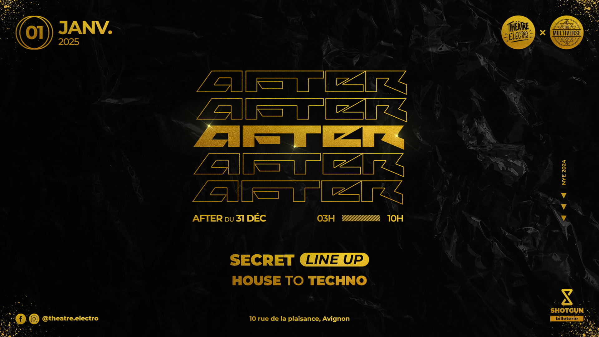 After Nouvel An - Théâtre Électro X The Multiverse Cover