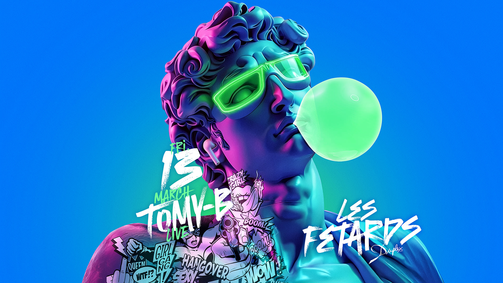 Les Fetards ! 13.03 Cover