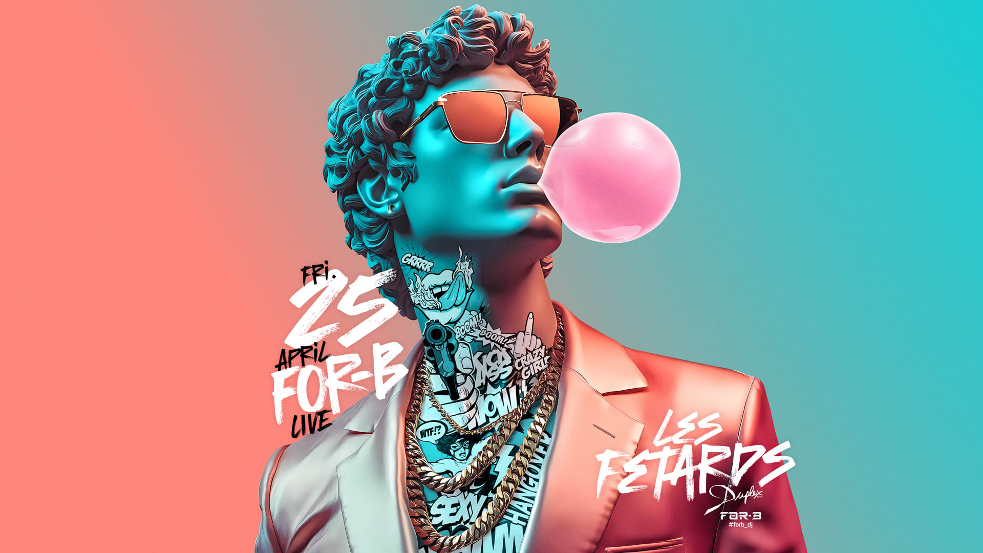 For-B Live ! 25.04 Cover