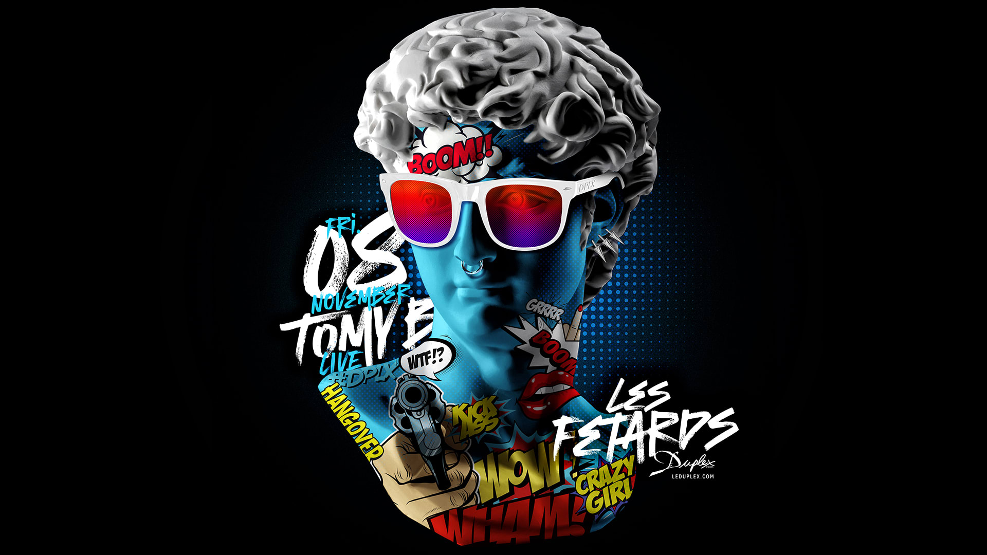 Les Fêtards !  08.11 Cover