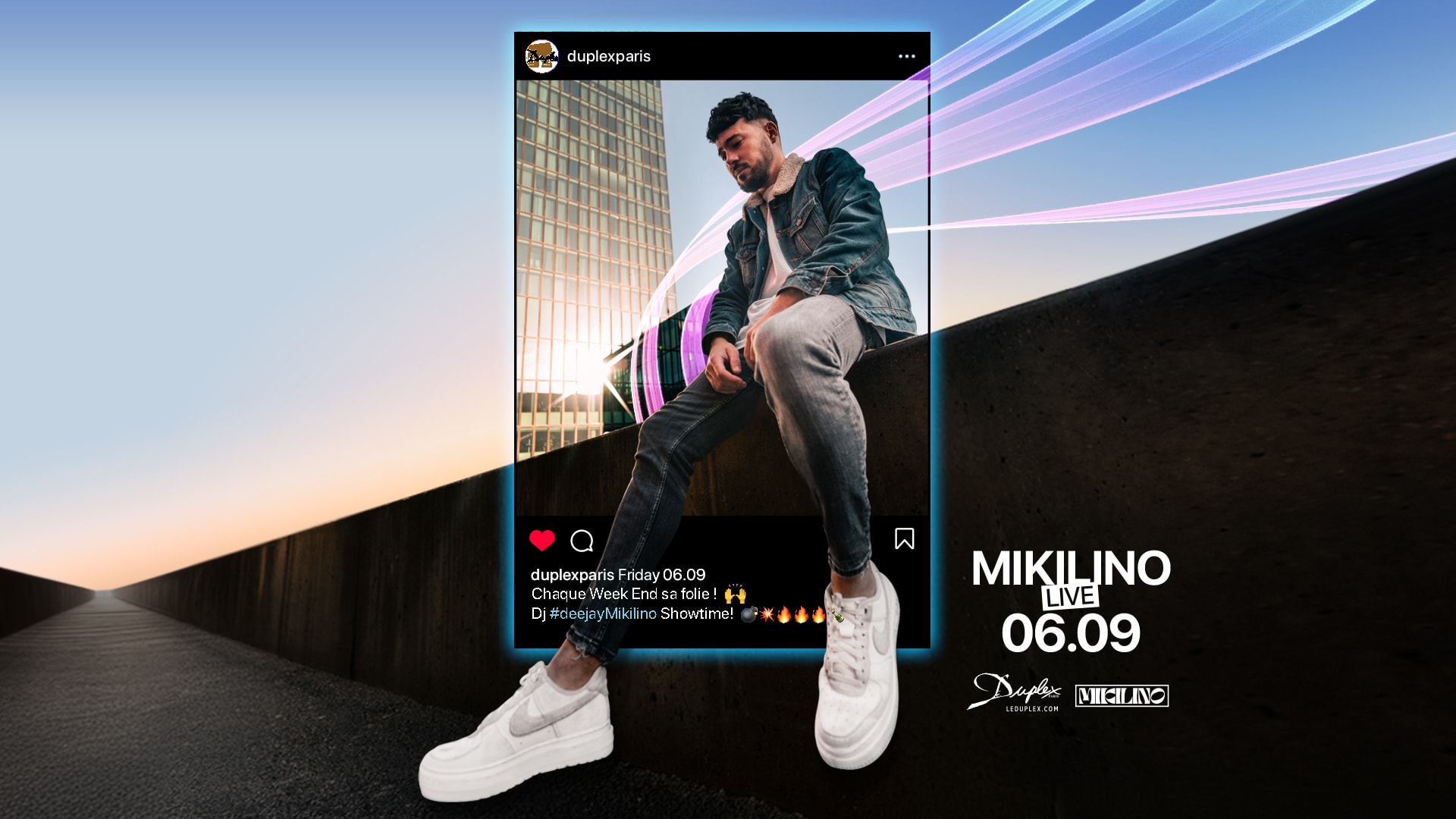 Mikilino Live ! 06.09 Cover