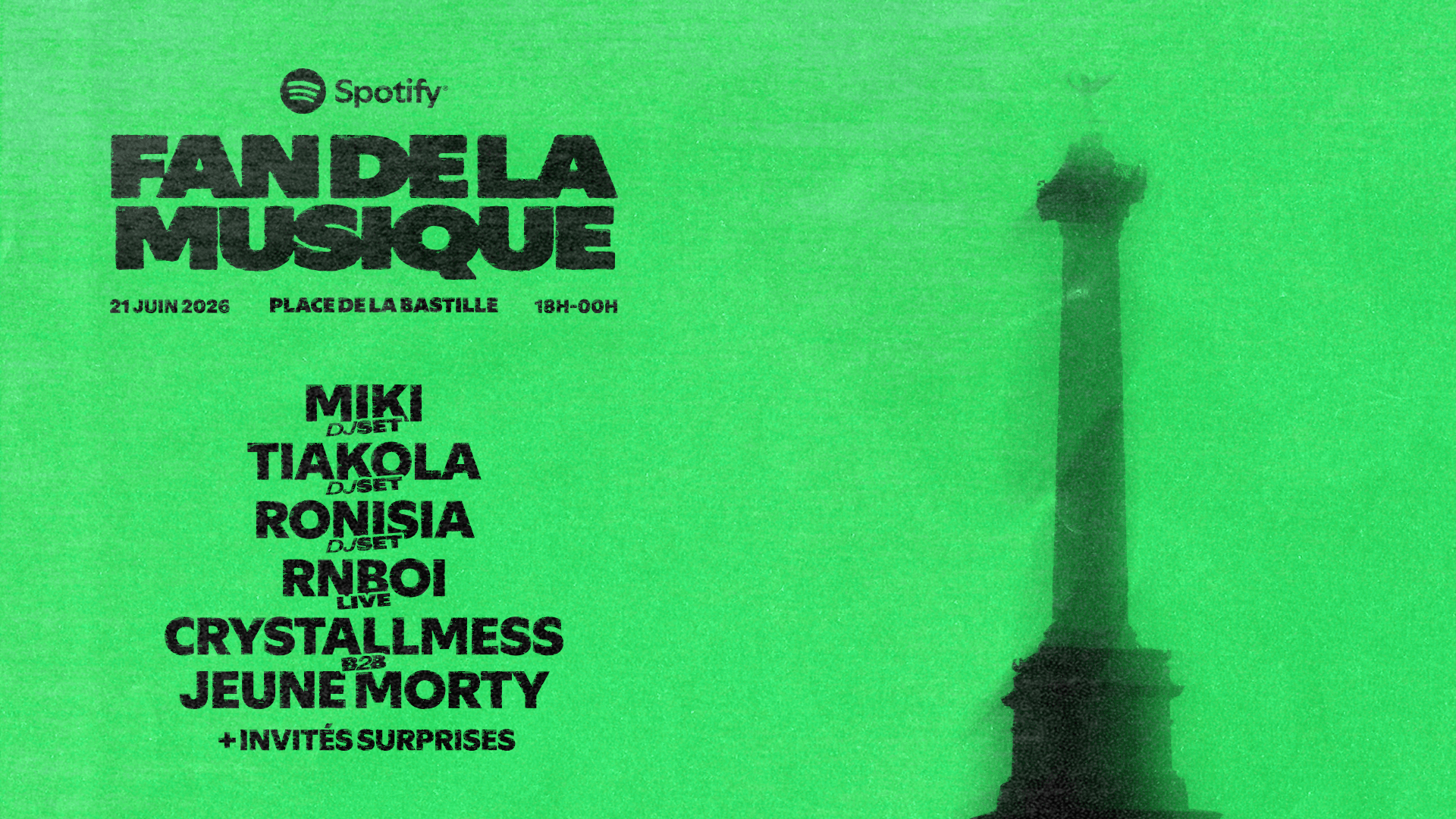 Spotify - Fan De La Musique Cover