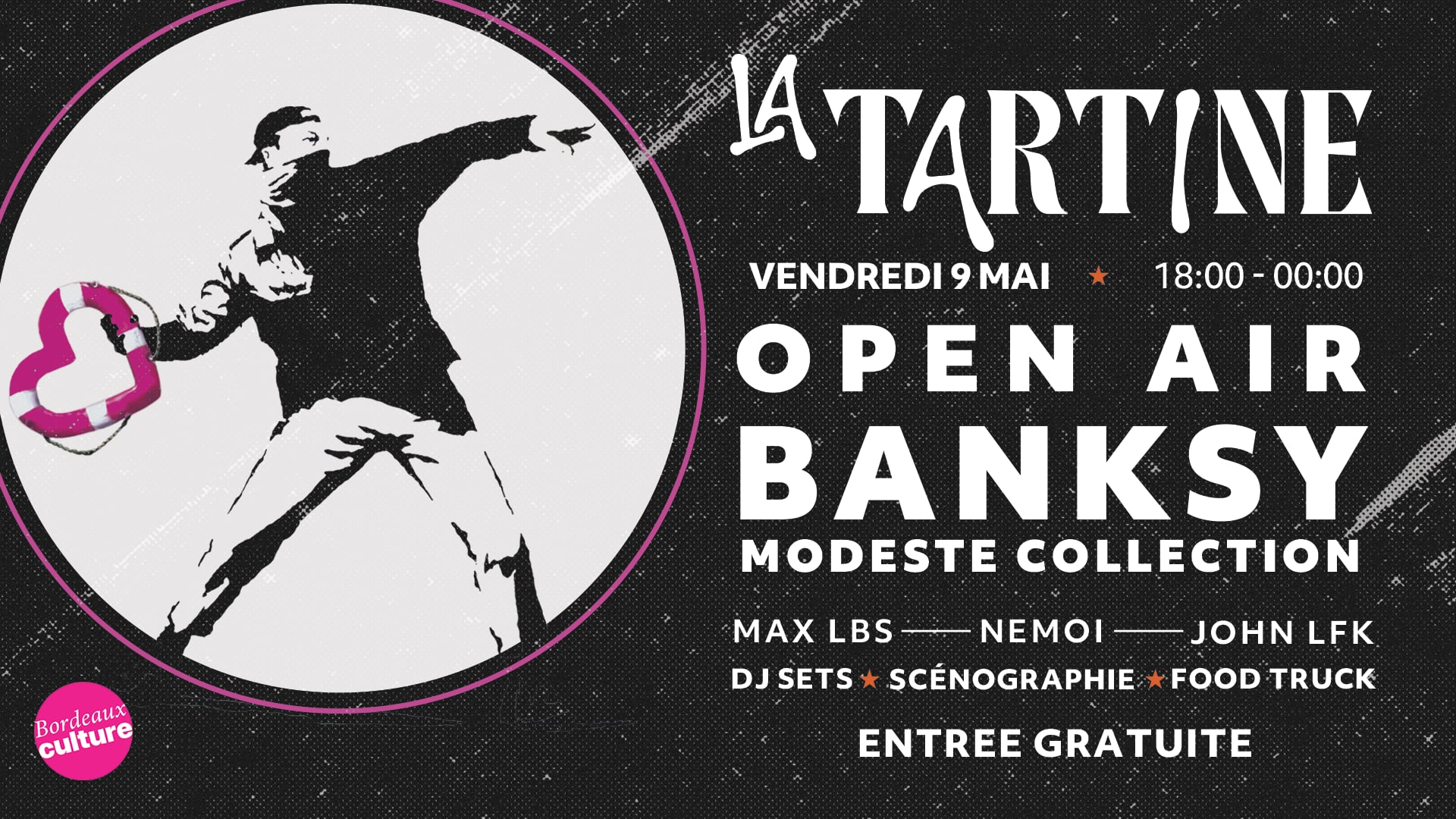 La Tartine X Banksy Modeste Collection Cover