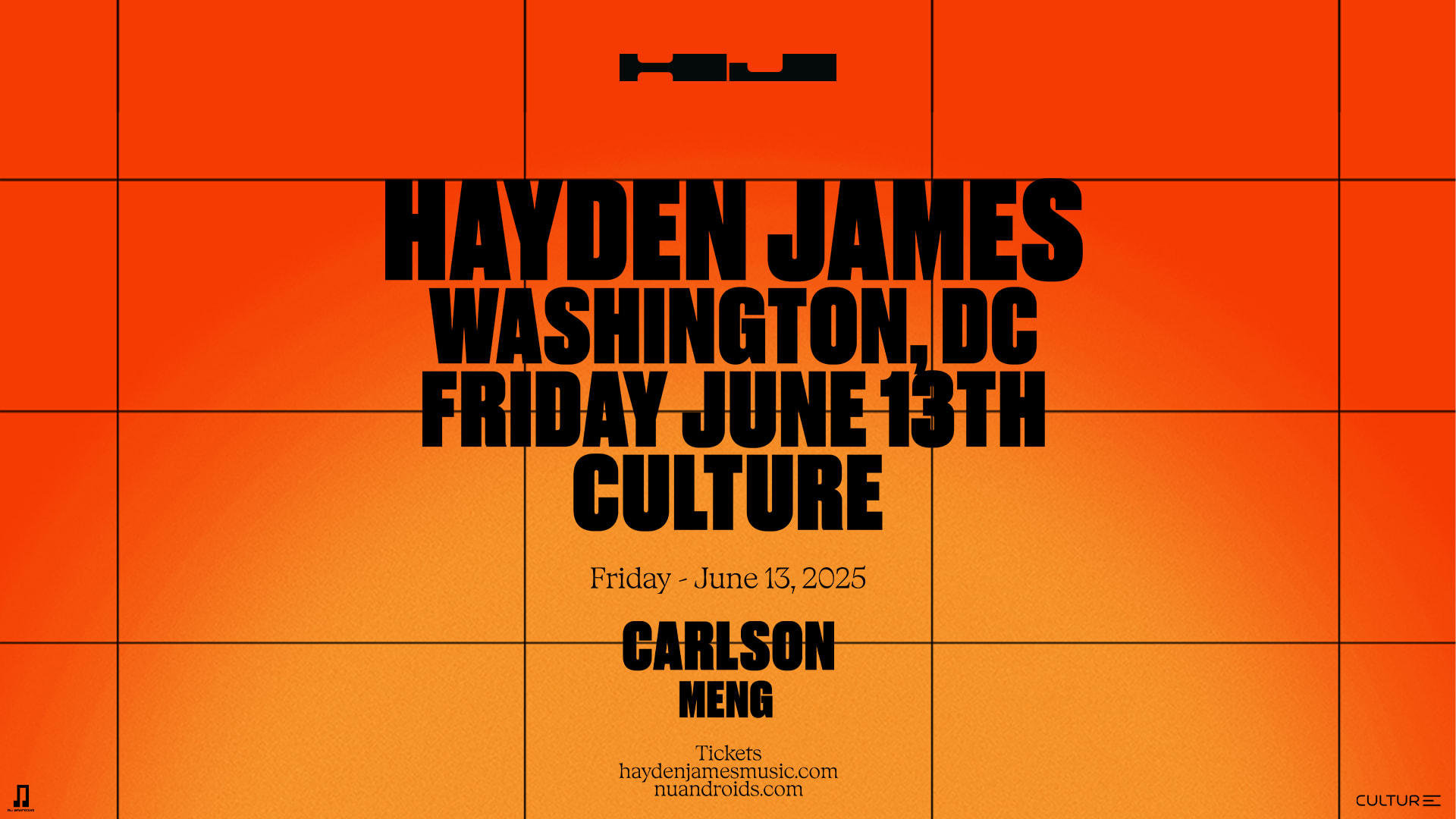 Nü Androids Presents: Hayden James Cover