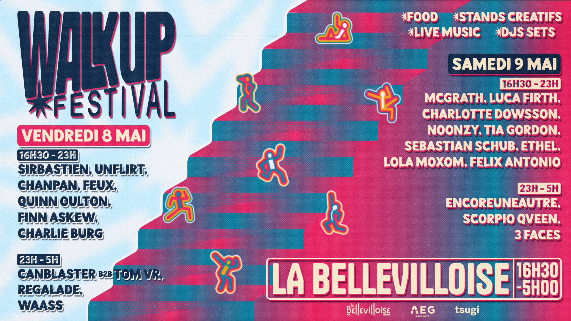 Walk Up Festival | 8 & 9 Mai 2026 Cover