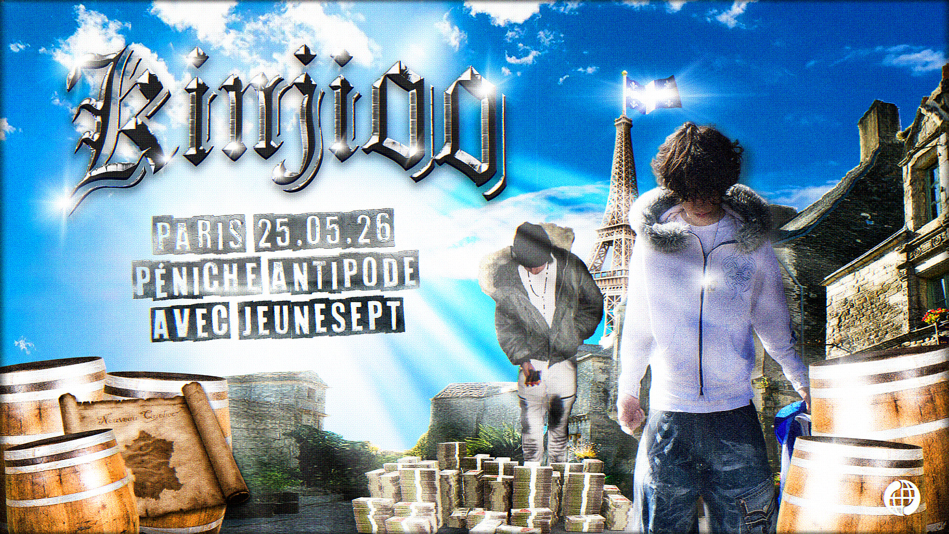 Kinji00 @ Paris - Tour Du Nouveau-Québec Cover