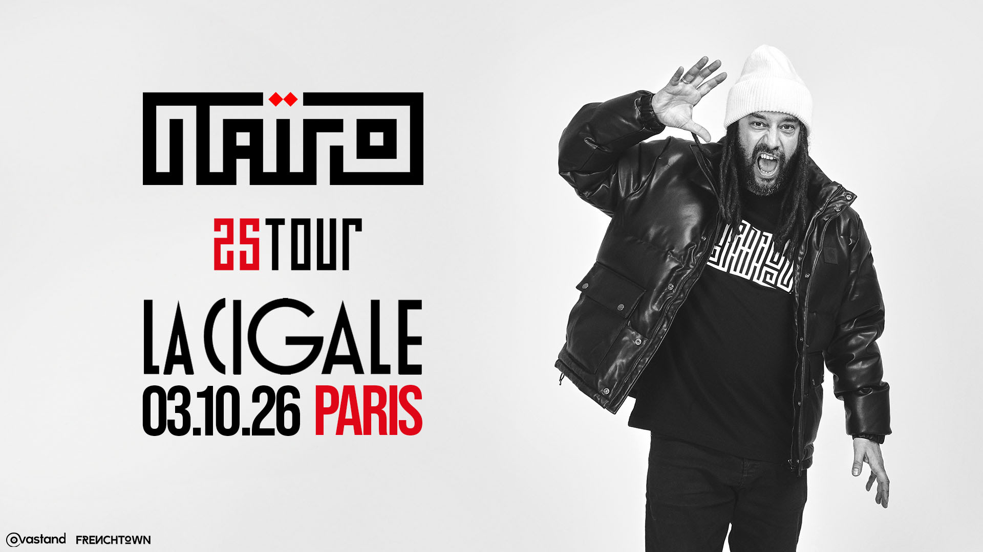Taïro - La Cigale, Paris Cover