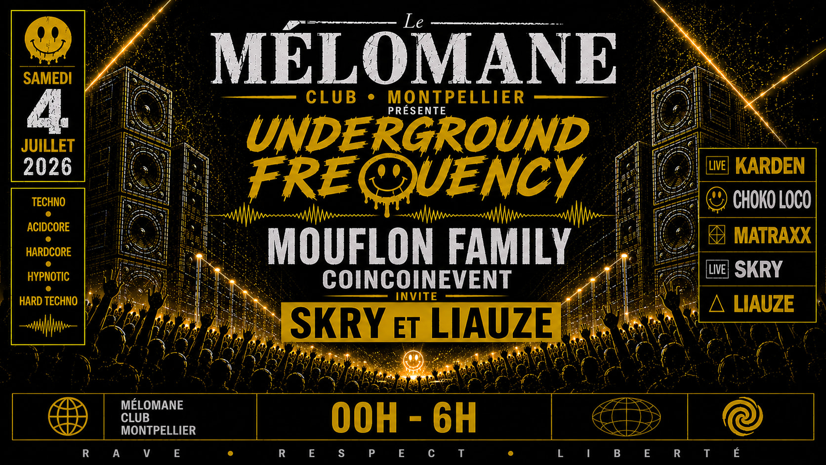 Underground Frequency Cover