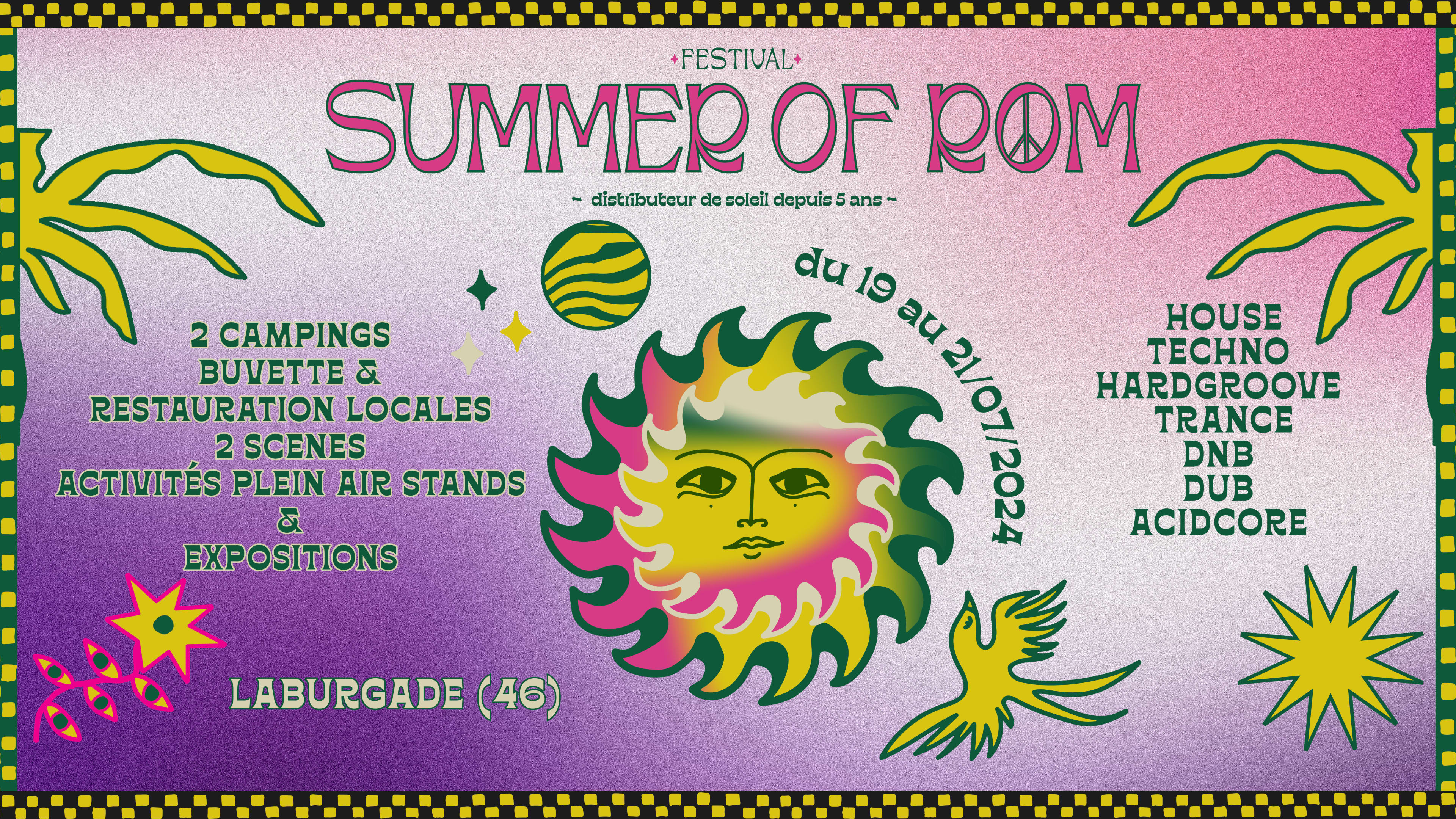 Summer Of Rom Festival 2024 Cover