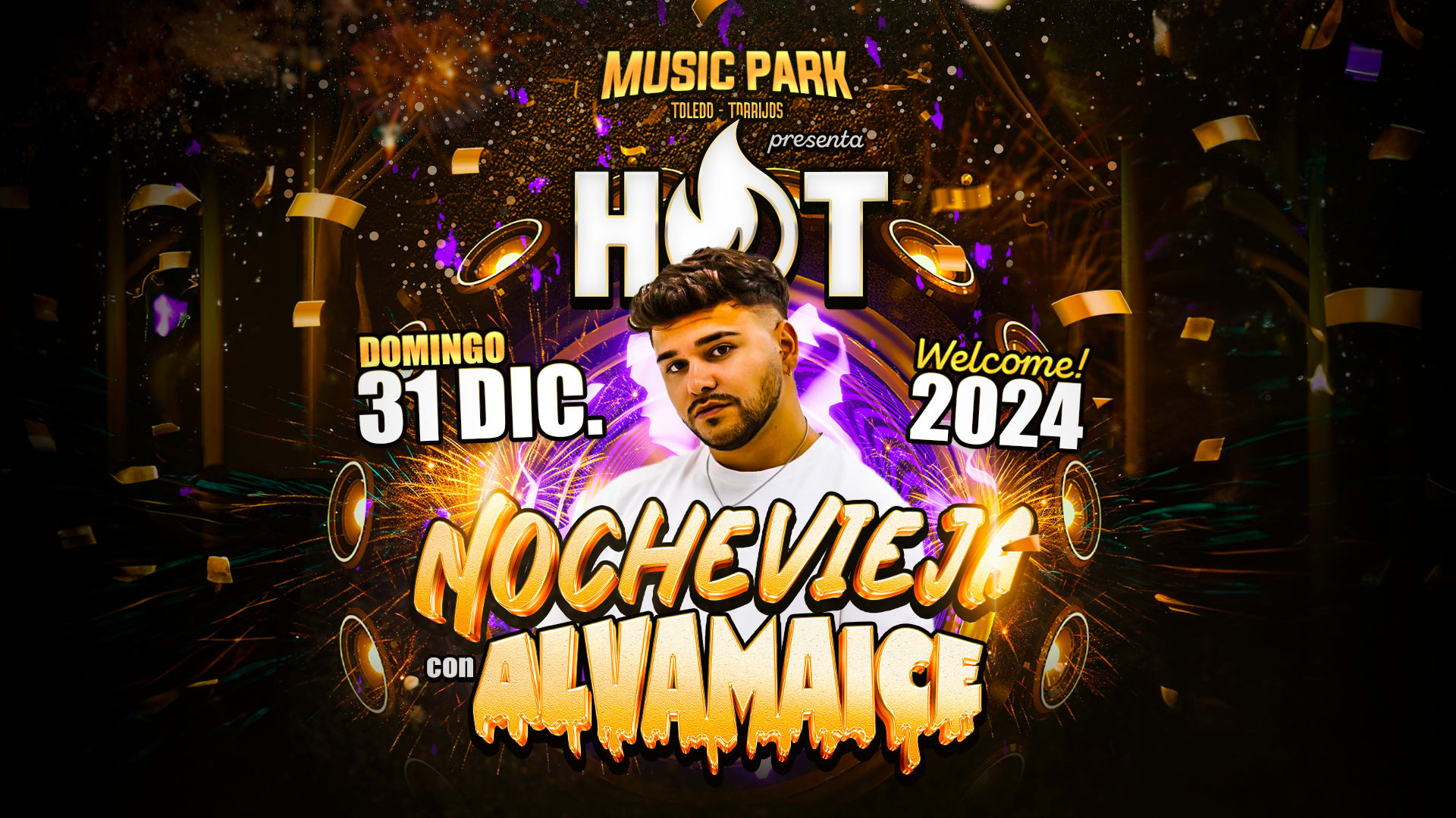 Complemento Entrada Discoteca (Hot Nochevieja En Music Park) Cover