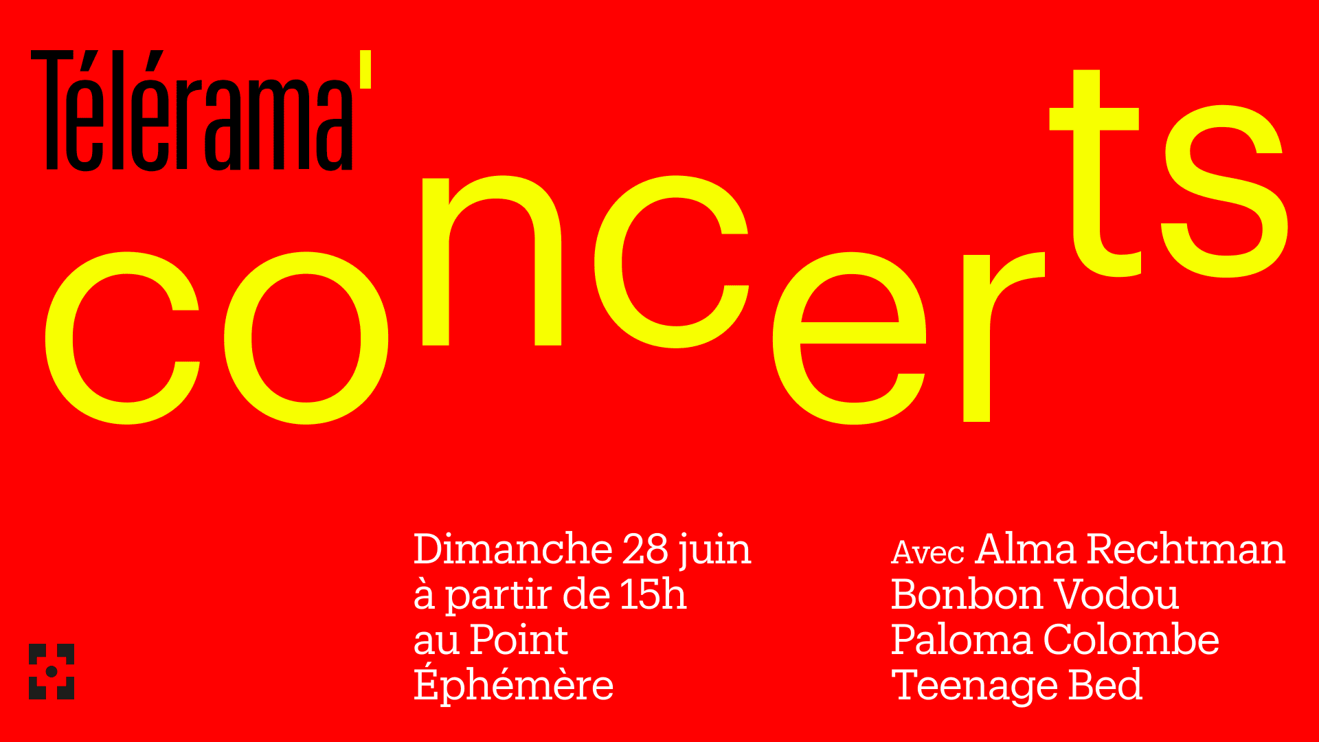 Télérama Concerts Cover