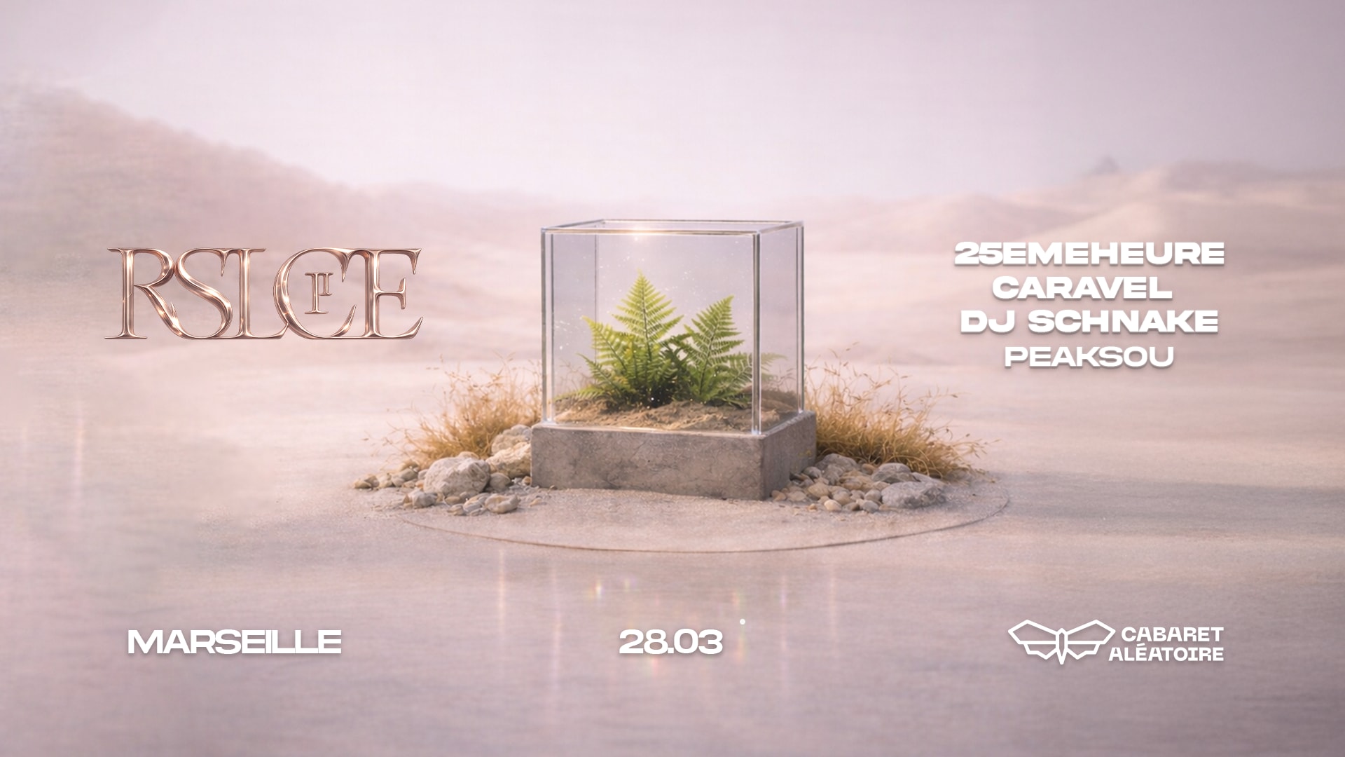 28/03 | Rslce : Caravel, 25emeheure, Dj Schnake & Peaksou Cover