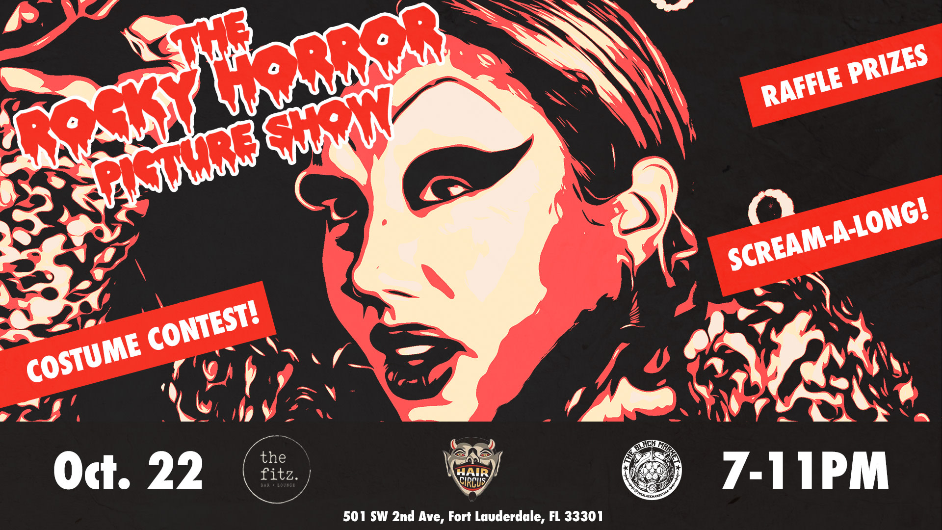 The Rocky Horror Picture Show At Hair Circus Cover