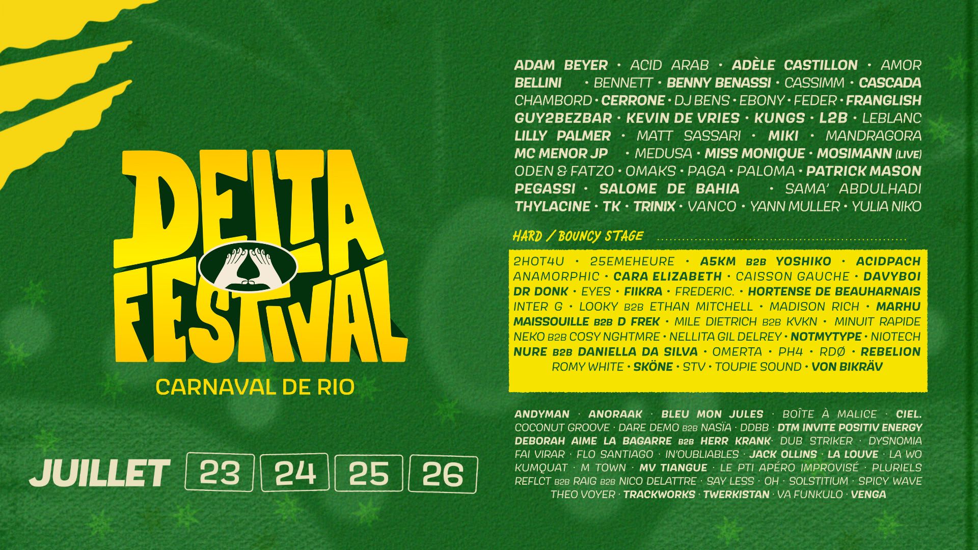 Delta Festival 2026 Cover