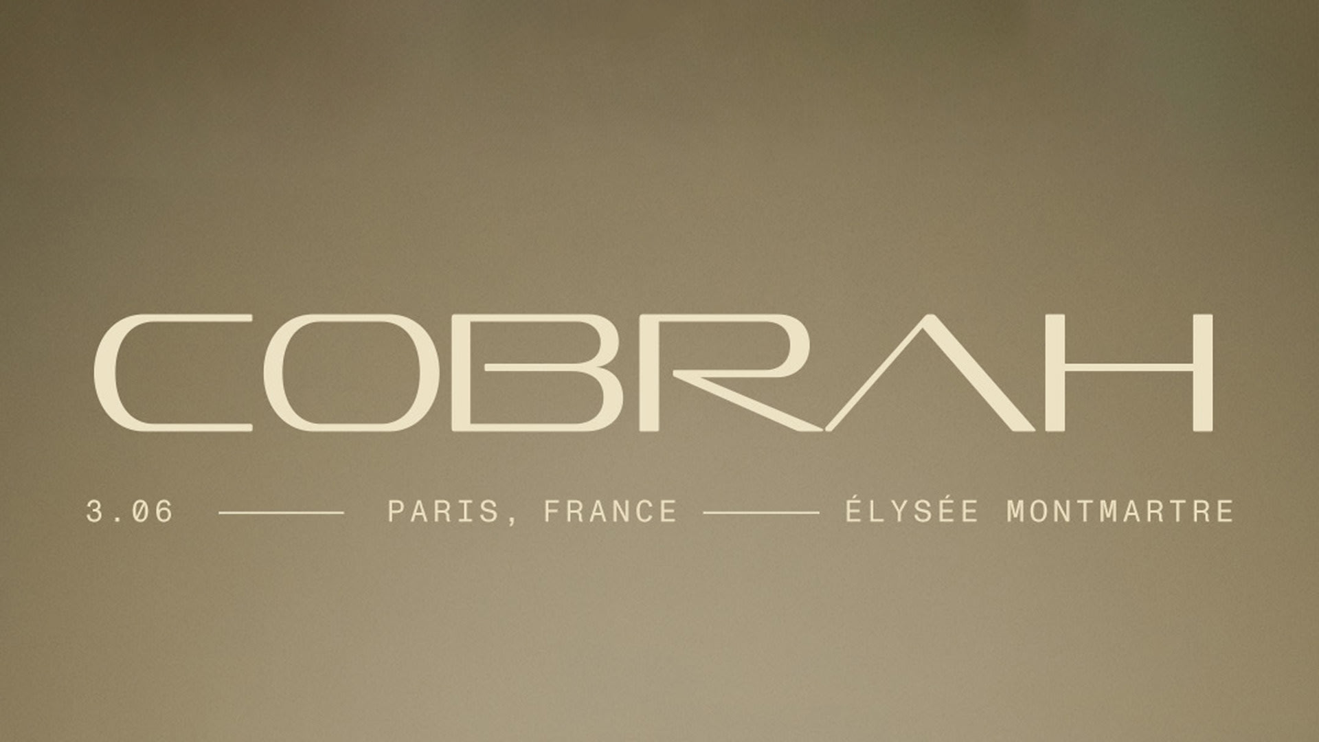 Cobrah - Torn Tour Cover