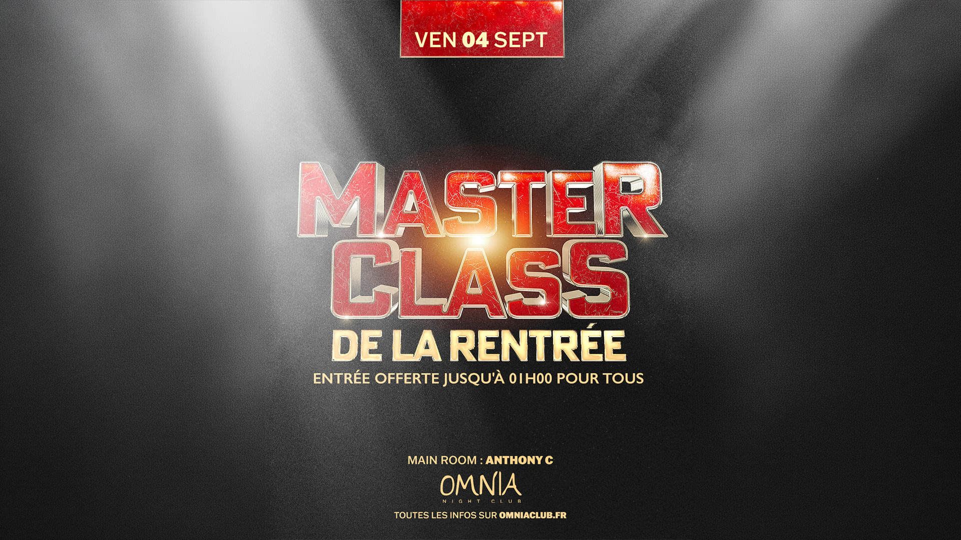 Master Class De La Rentrée Cover