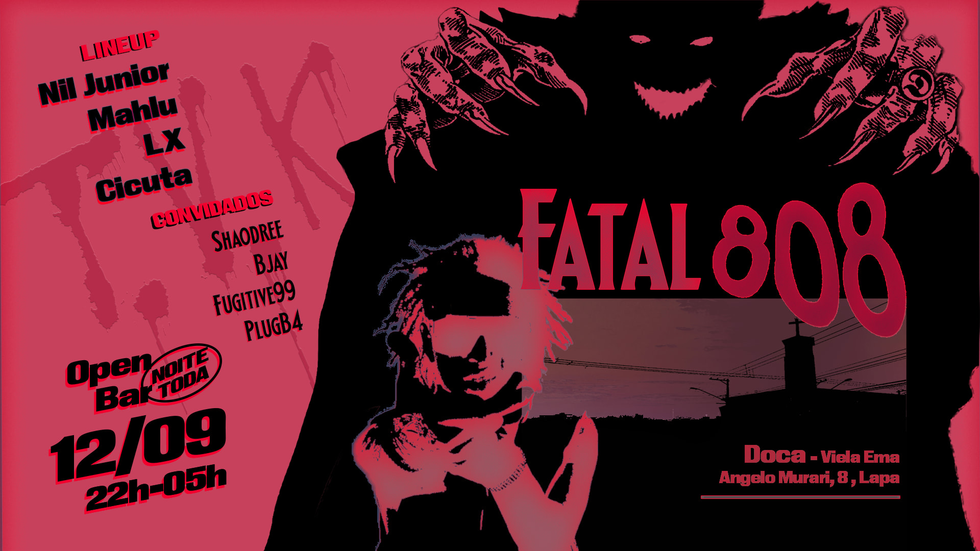 Fatal 808 Cover