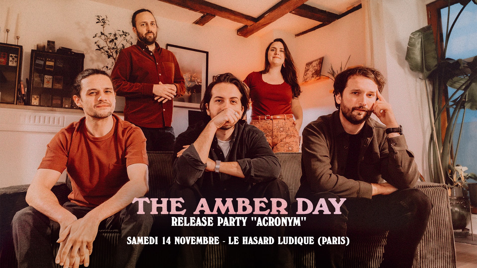 The Amber Day - Release Party + Première Partie Cover