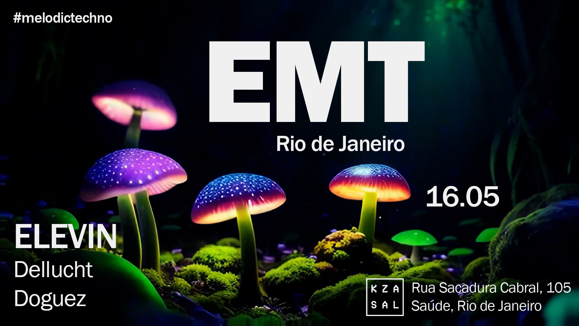 Emt | Uma Experiência Audiovisual | Elevin, Dellucht, Doguez Cover
