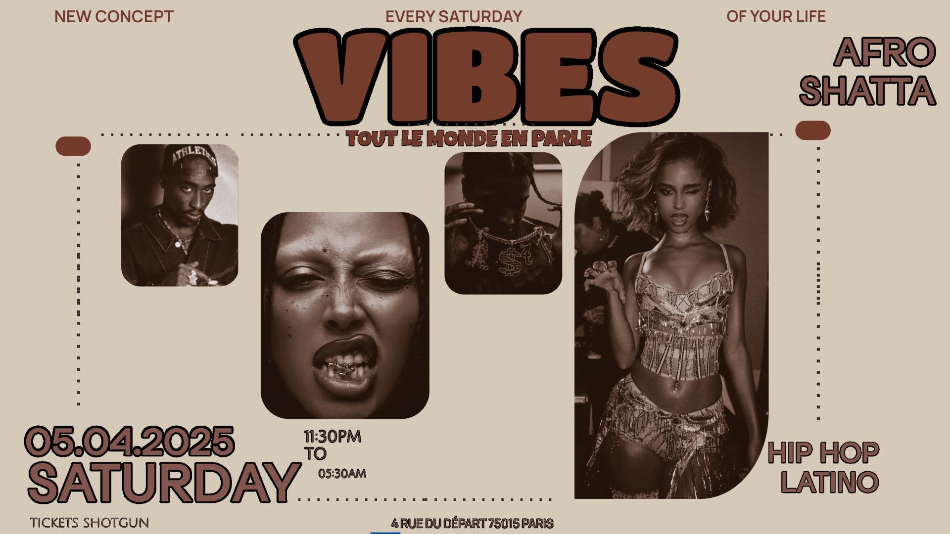 Vibes: Afrobeat, Hip Hop, Shatta, Latino Cover