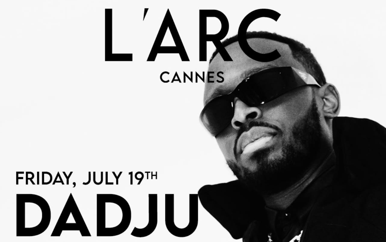 Dadju At L’Arc Cannes Cover