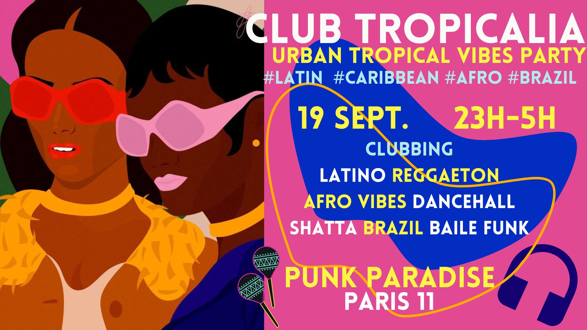Club Tropicalia 19/9 ~ Afro, Latin, Caribbean, Brazil Vibes! Cover