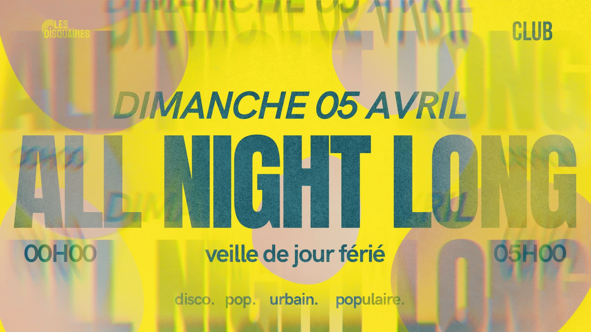 La All Night Long - Club Cover