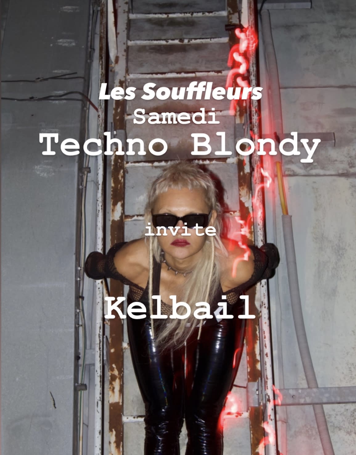 Sex_A_Pill Techno Blondy Invite Kelbail  Cover
