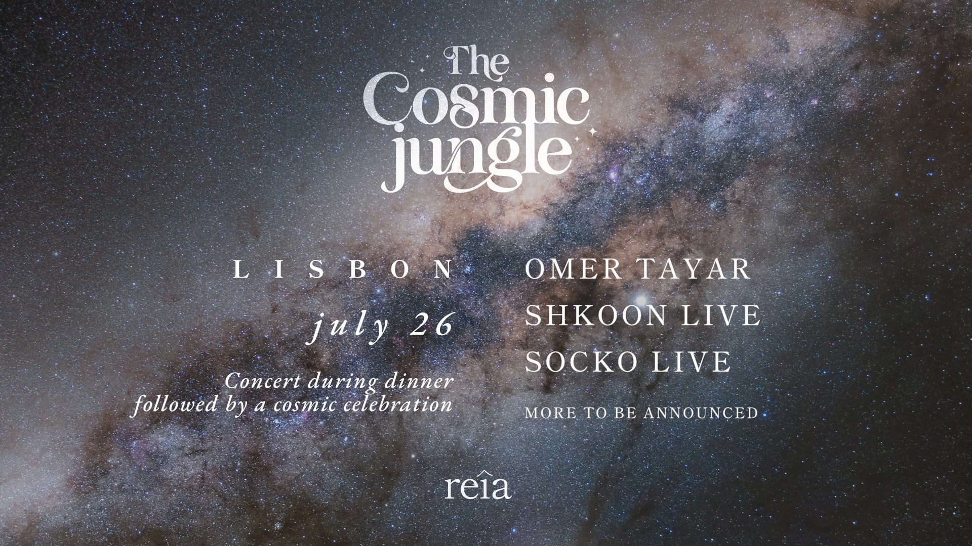 The Cosmic Jungle / Casa Reia Cover