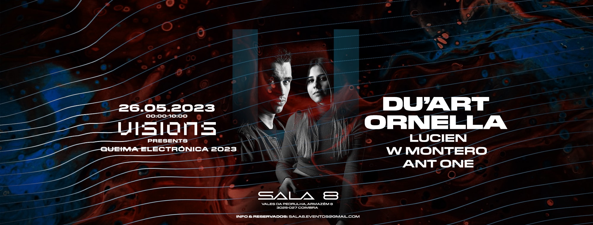 Queima Electrónica 2023 W/ Du’Art & Ornella Cover