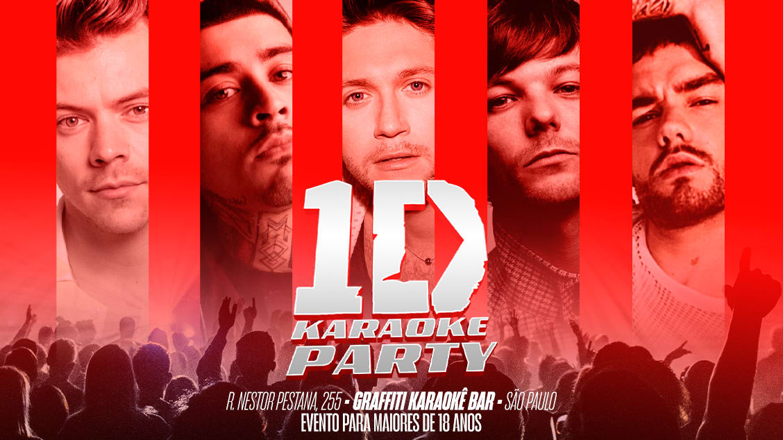 1d Party Apresenta: Karaoke Party Em São Paulo Cover