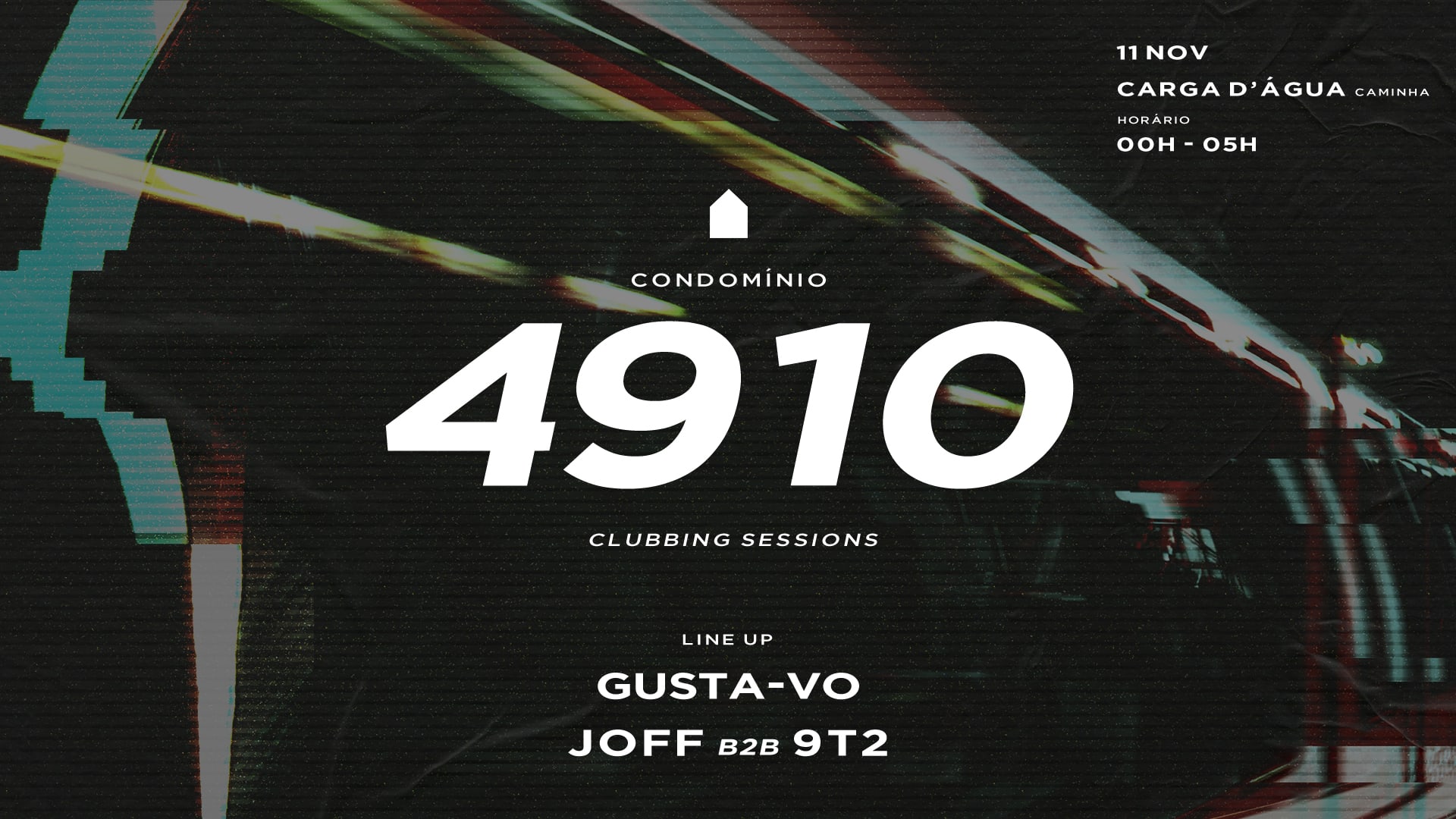 4910 Clubbing Sessions #03 Gusta-Vo  Cover