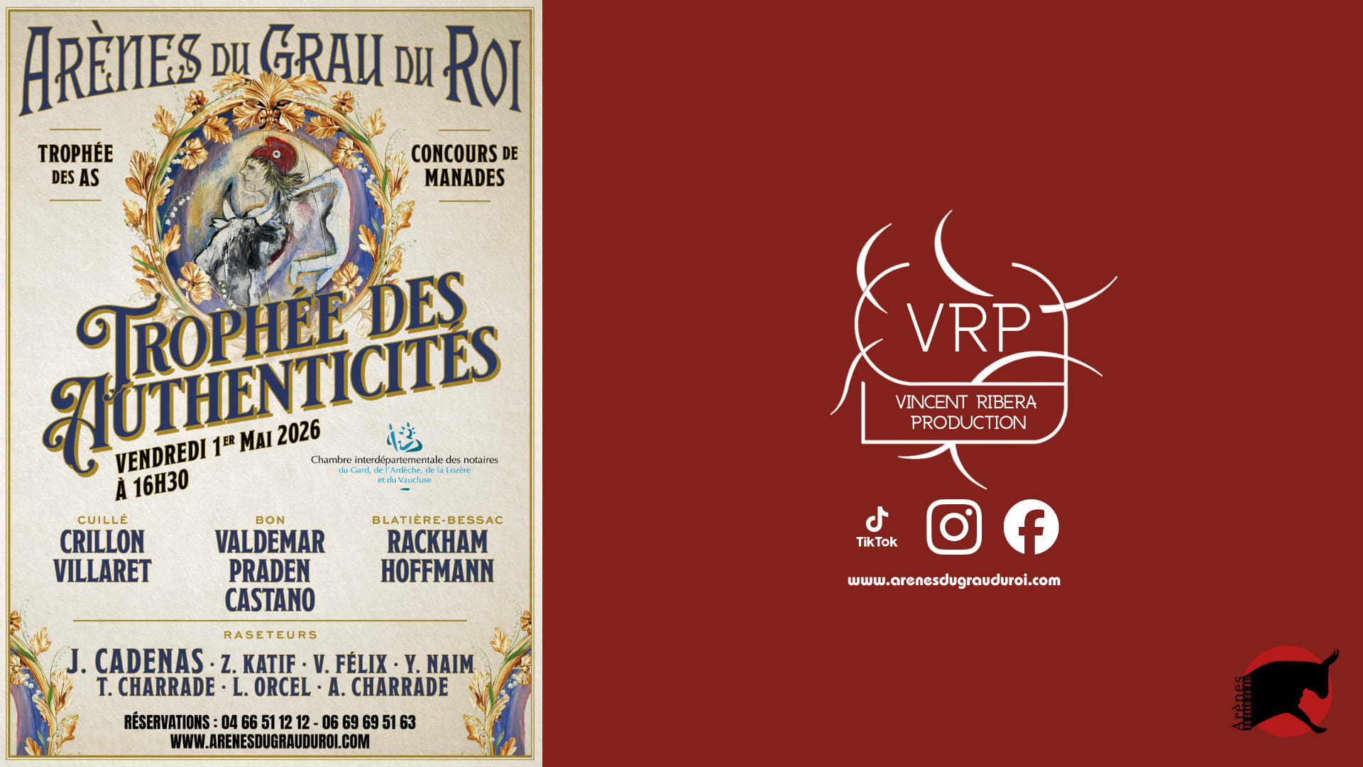 Course Camarguaise - Trophee Des As - 01.05.26 Cover
