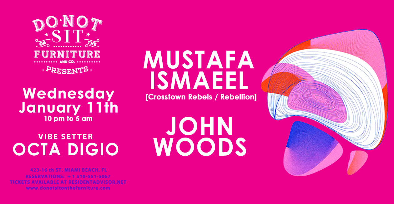 Mustafa Ismaeel [Crosstown Rebels / Rebellion] + John Woods Cover