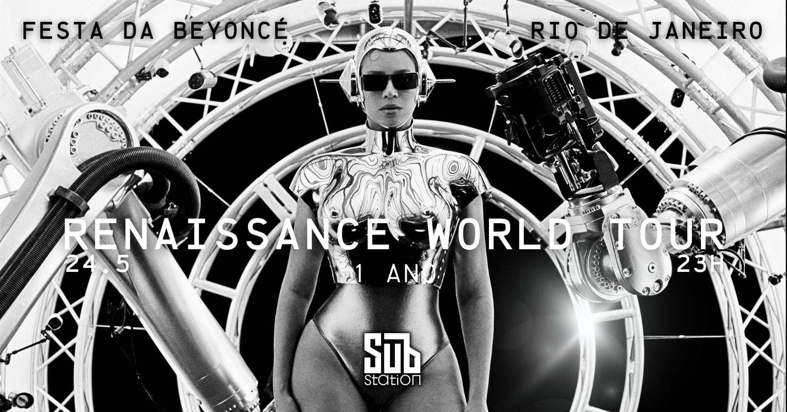 Renaissance World Tour X Festa Da Beyoncé @ Substation - Rj Cover