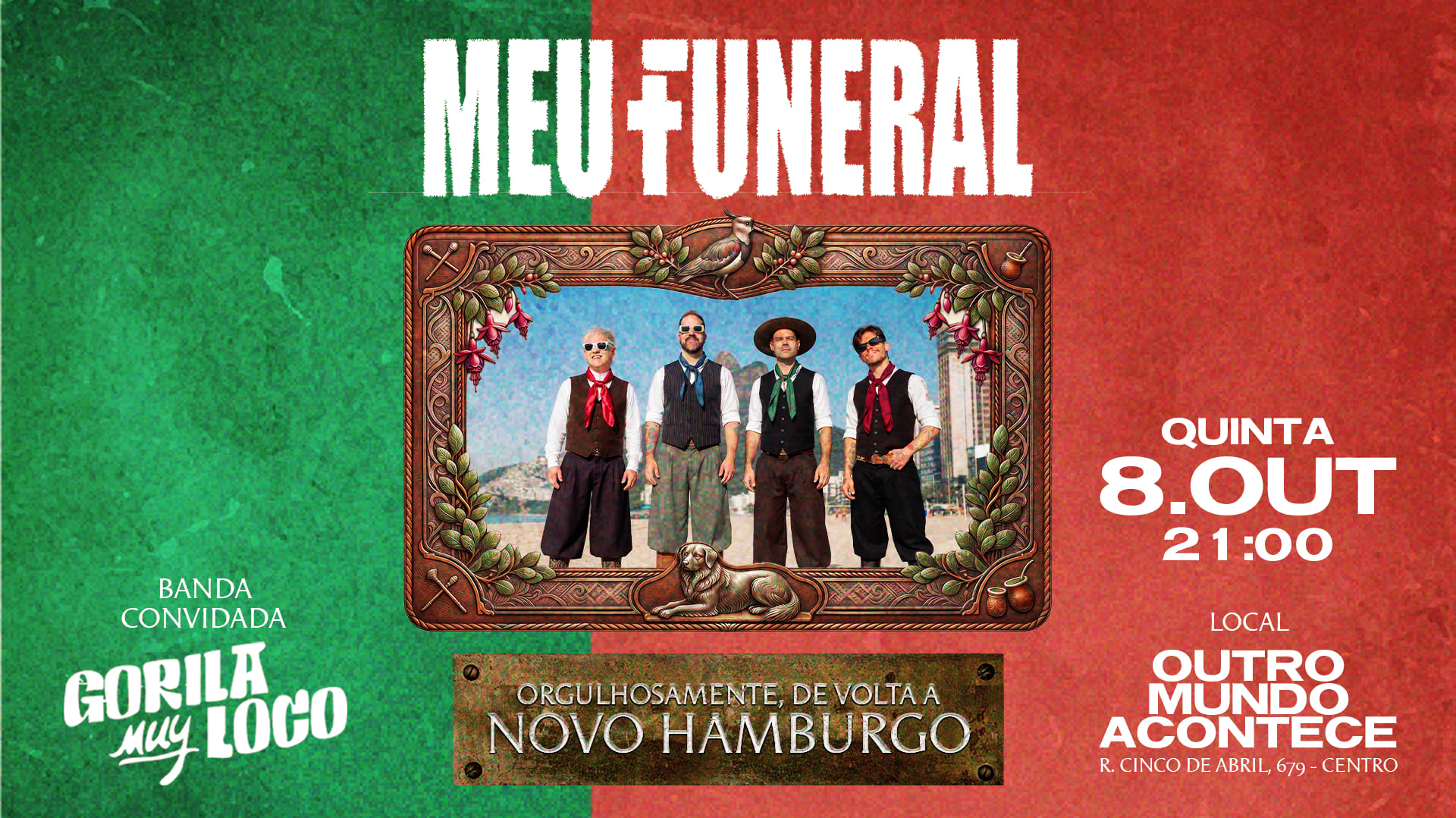 Meu Funeral (Rj) E Gorila Muy Loco Na Oma Cover