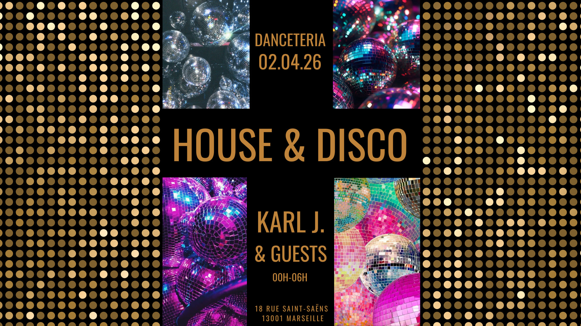 Karl J. + Guests @ Danceteria Cover