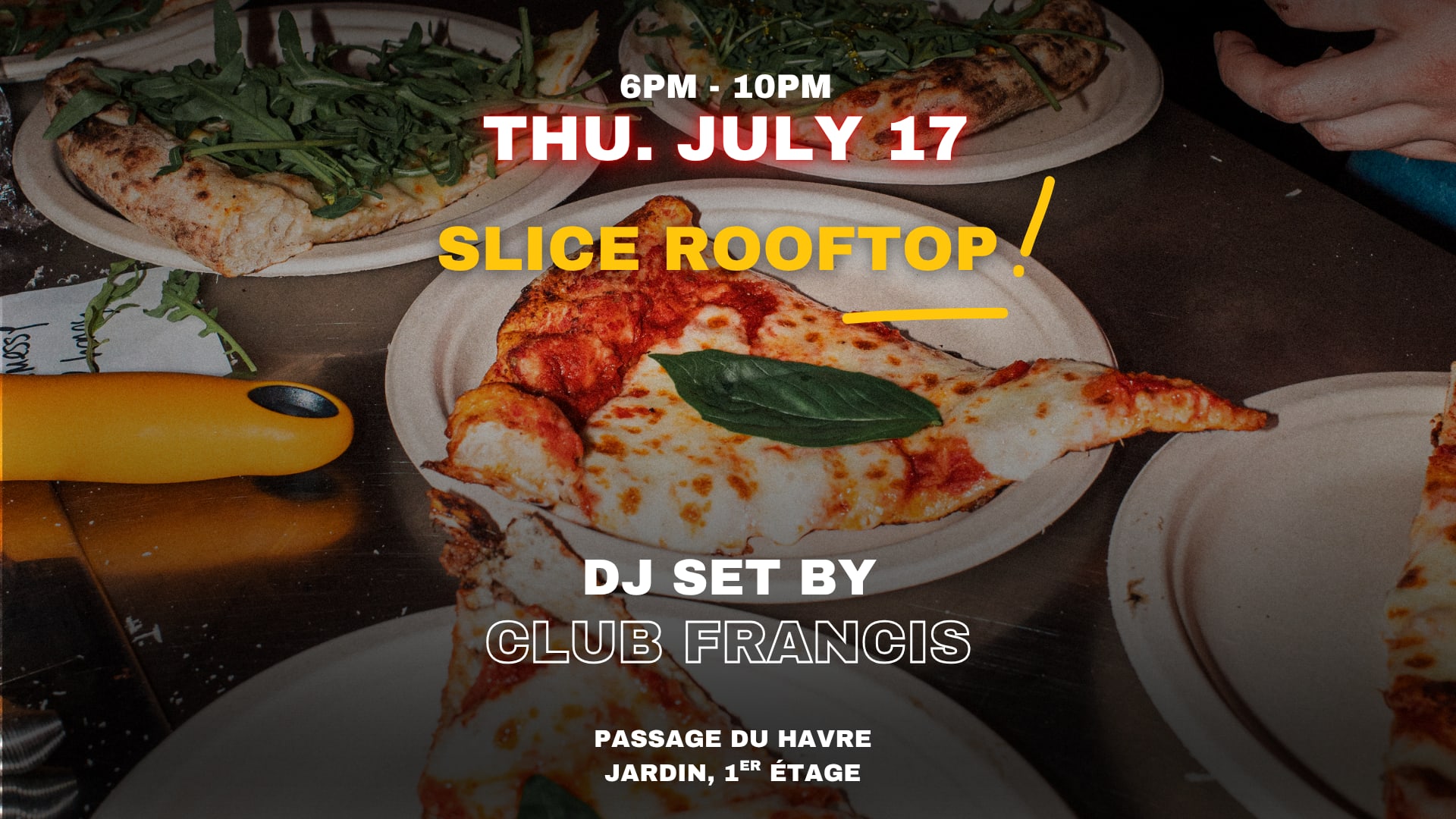 Club Francis @ Slice Goes Rooftop Cover