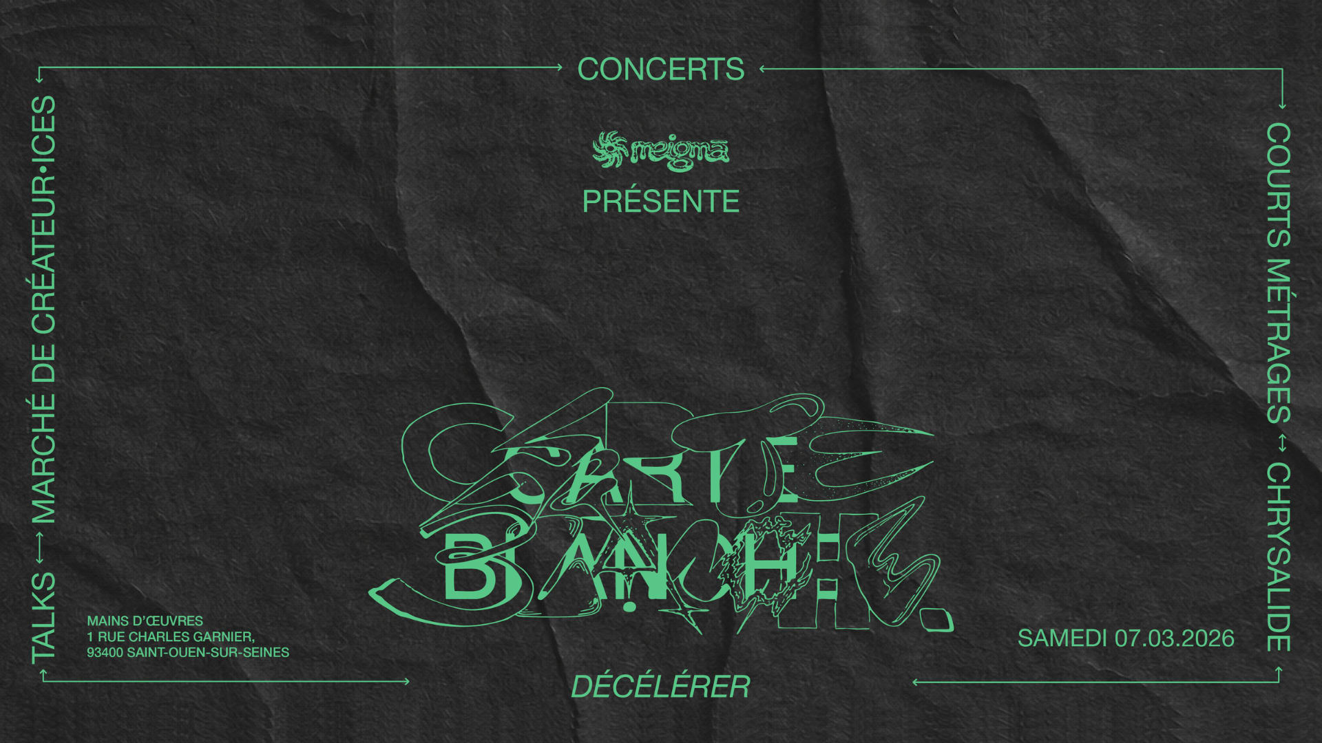 Carte Blanche Décélérer Cover