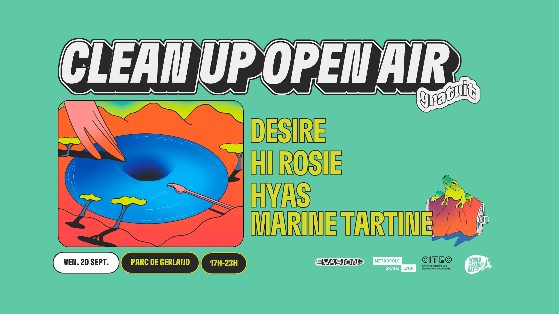 Clean Up Open Air Cover