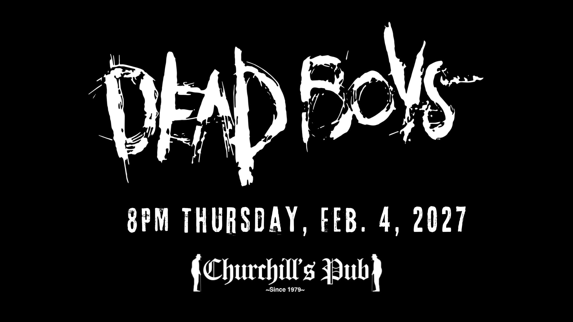 Dead Boys With Blacklist Union And Local Support Cover