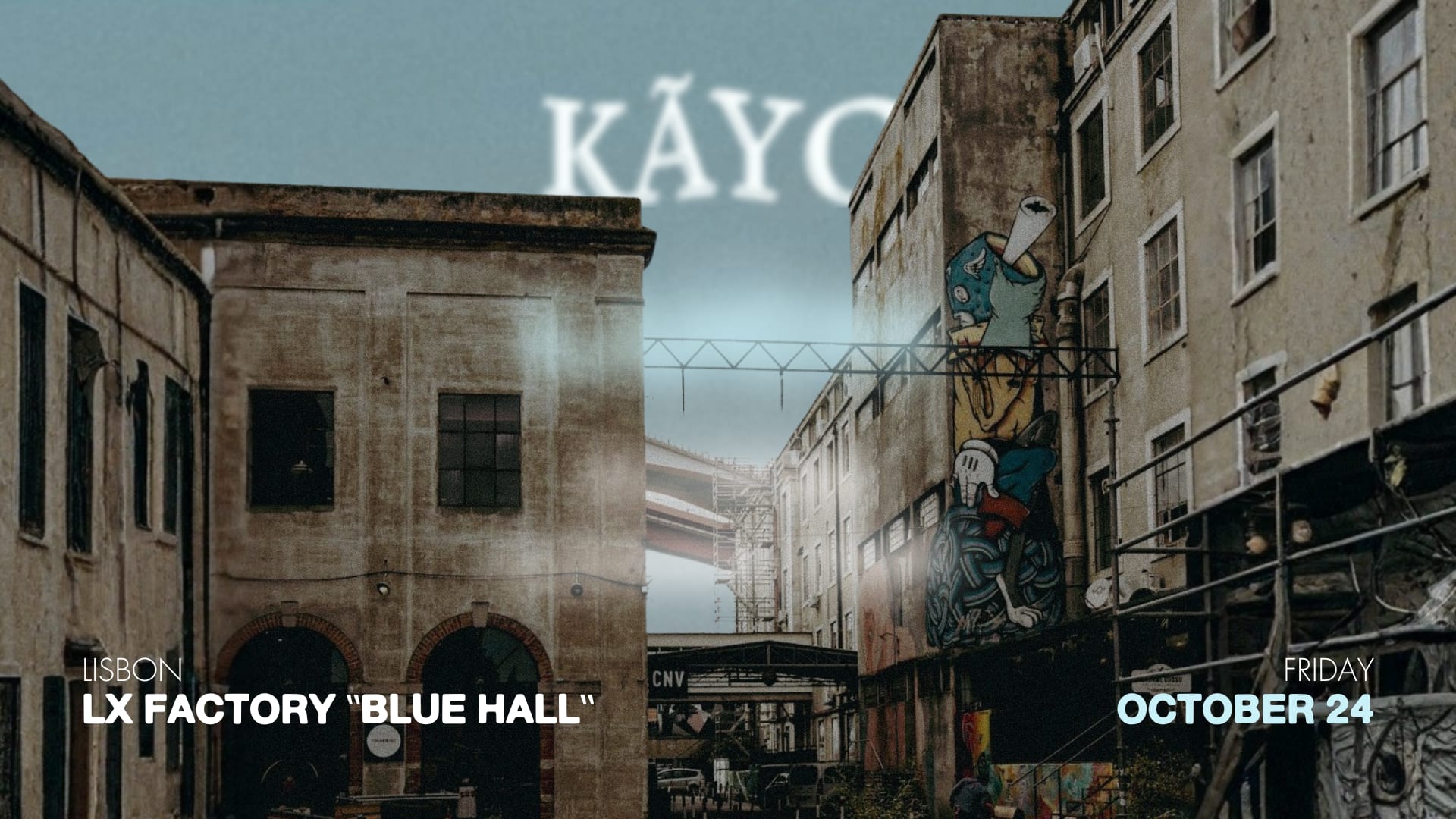 Kãyo At LX Factory "Blue Hall" Cover