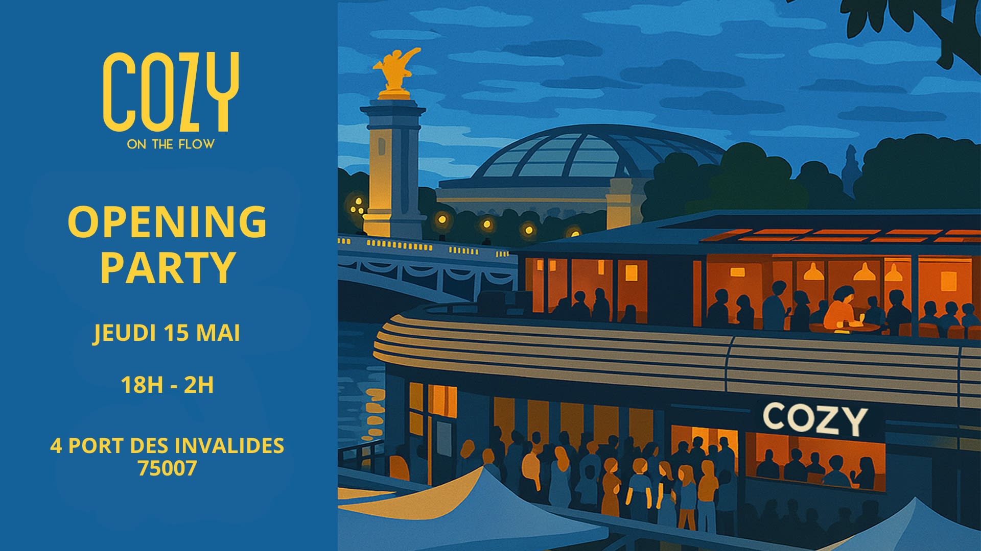 Opening Party - Cozy - Season 5 Cover