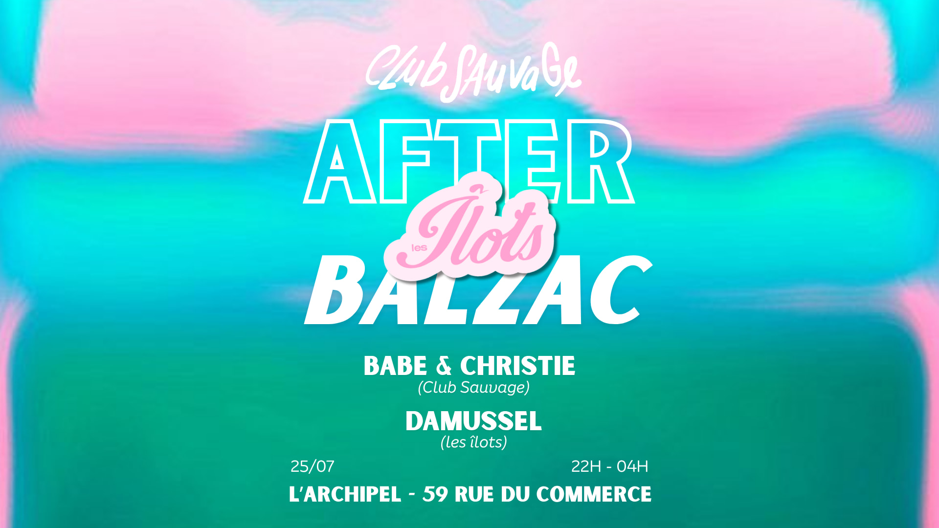 After Les Îlots X Club Sauvage 🌊 L'archipel Des Nymphes 🌊 Cover