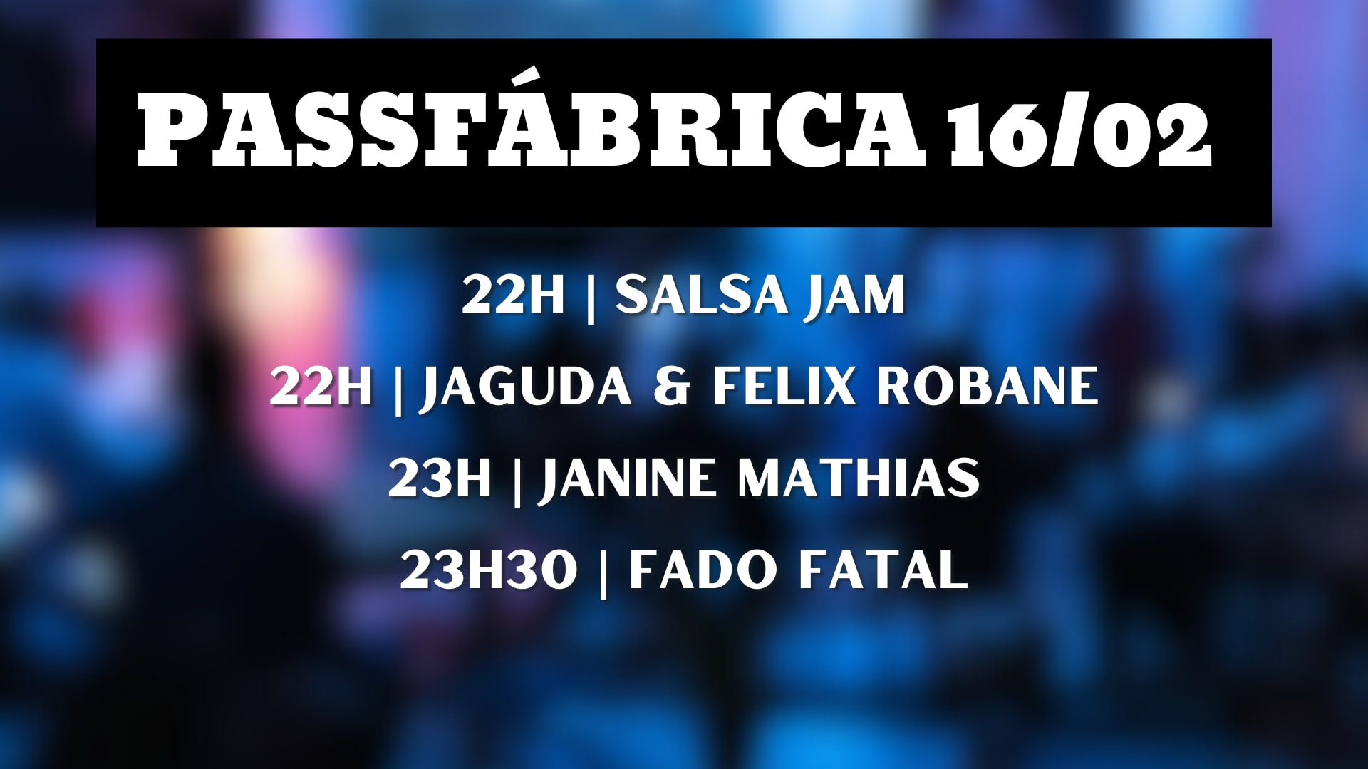 Salsa | Fado Fatal | Jaguda & Felix Robane | Janine Mathias Cover